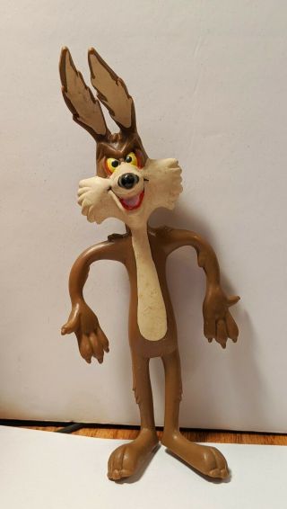 Looney Tunes 6 " Wile E Coyote Bendable Figure 1988 Warner Brothers