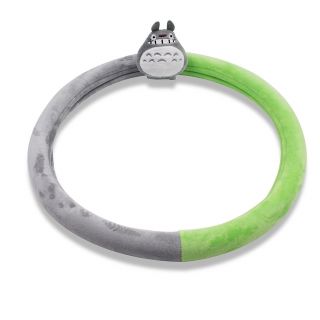 Finex My Neighbor Totoro Plush Car Steering Wheel Cover Accessories Green Gray