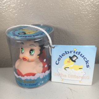 Rare Betty Boop Rubber Duck Celebriduck 2004 Collectible