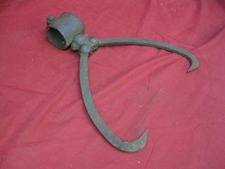 Antique Vintage Cant Hook Peavey ' s Log Roller Tongs Firewood Timber Logging Tool 3