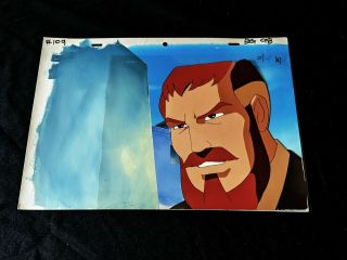 The Real Adventures Of Jonny Quest 1996 Dr Quest Cel And Painted Background
