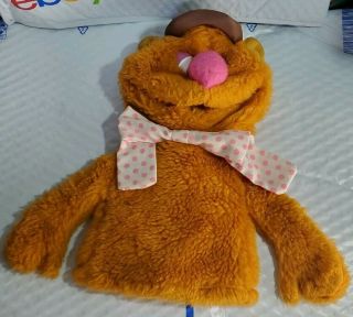 Fozzie Bear Muppet Vintage Hand Puppet