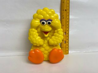 Vintage Tyco Sesame Street Peek A Boo Musical Wind Up Big Bird Toy