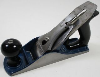 Stanley No 4 Hand Plane Made In England Blue