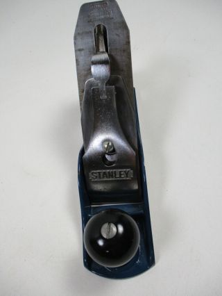 Stanley No 4 Hand Plane Made in England Blue 2