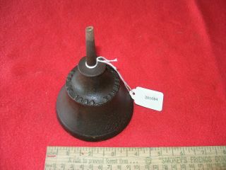 Hammer & Co.  1884 Patent Oil Can With Cast Iron Body And Soldered Brass Bottom