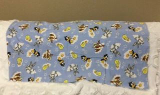 Wb 1996 Baby Looney Tunes Tweety Bugs Bunny Wile E Coyote Daffy Pillowcase
