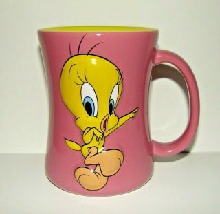 Tweety Coffee Cup Mug Looney Tunes 2005 Warner Bros.  3 D