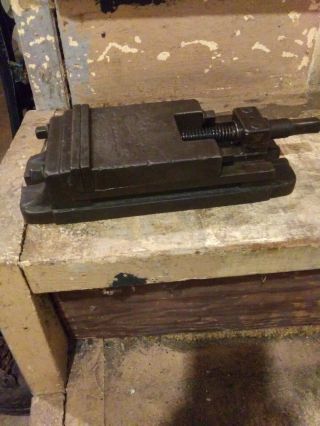 Vintage Machinists Drill Press Vise 4 Inch Jaws