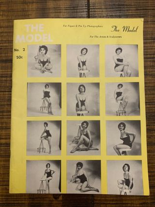 1950s The Model No.  2 Bettie Page Bunny Yeager Shirley Kilpatrick Jackie Miller