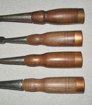 4 Socket Chisels James Swan P S and W Fulton 2