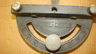 Vintage Boice - Crane Toledo Usa no.  G - 1501 Miter Gage Table Saw Shaper 2