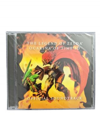 Zelda The Legend Of Zelda Official Soundtrack Ocarina Of Time 3d Cd Music