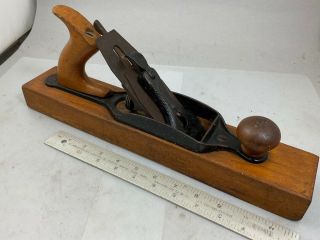 Vintage Stanley Rule & Level Bailey 27 Transitional Wood Plane 1892 Date