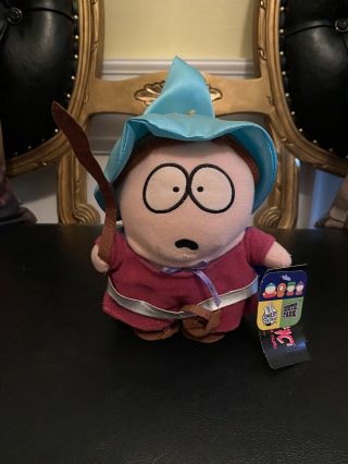 2004 South Park Grand Wizard Cartman 8” Plush Toy With Tags