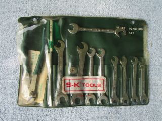 Sk Tools Offset Open End Small Ignition Wrench Set No.  1610