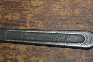 The CHARLES PARKER Co. ,  VISE WRENCH No.  2,  3/4” 6 Point,  Slight Angle, 2