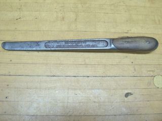 Vintage Antique H.  D.  Smith And Co Tire Iron Changer Tool Pry Bar Ford Model T A