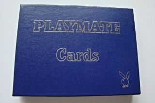 Playboy Playing Cards Double Deck Both Ak7208 Playmate Pinup 1986