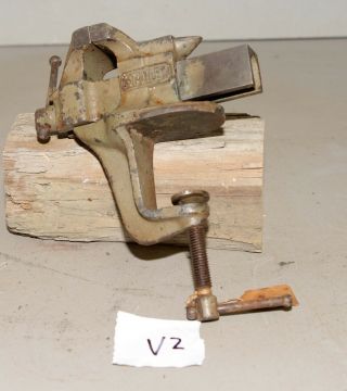 Antique Bench Vise Anvil Watchmakers Gunsmith Machinist Jeweler Stanley Tool V2