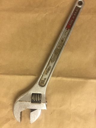 Vintage 15”diamalloy Forged Steel Crescent Wrench,  Diamond
