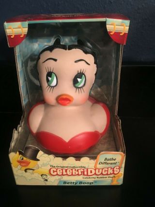 Betty Boop Rubber Duck Ducky The Collectible Celebriducks 2006