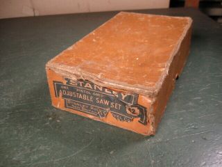 Antique Old Vintage Stanley Tools Hand Saws Boxed Sawset Fine Shape Planes
