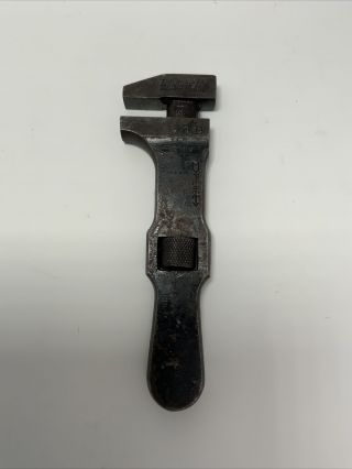 Vintage Antique Billings & Spencer Adjustable Monkey Wrench 5 " Long Pat 1879