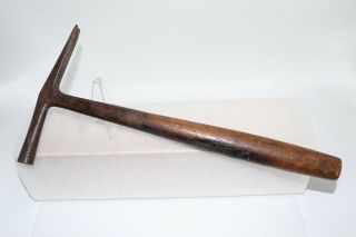 Antique P.  Lowentraut Mfg Co.  Leather Strapped Hammer 1869 - 1920