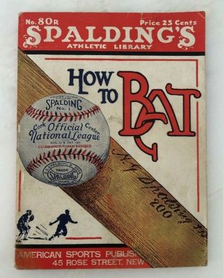 1928 Baseball Spalding 
