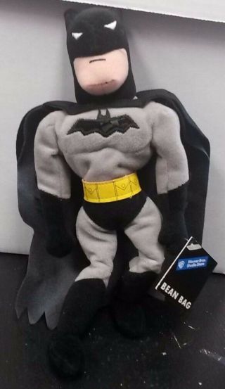 Batman Bean Bag Doll 1998 Warner Brothers W/tags