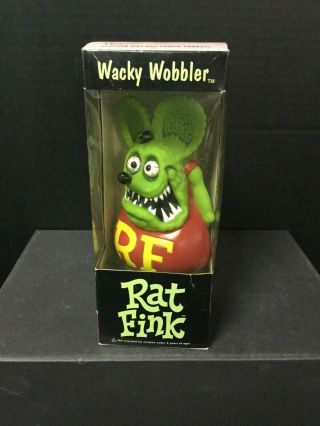 Ed " Big Daddy " Roth 1999 Funko Rat Fink Wacky Wobbler