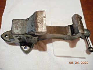 Vintage Fulton Vise 825 (with Star) Usa Lowville,  N.  Y.  Smooth Face