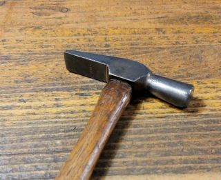 Antique Tools Coned Face Straight Peen Blacksmith Anvil Hammer ☆stubb ☆usa