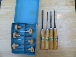 Henry Taylor & Dixon Wood Carving Tools 