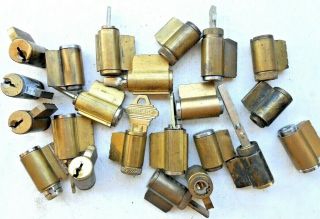 22 Locks Cylinders Schlage " C " Keyway No Keys