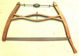 Atkins & Co E.  C.  A.  Buck Saw / Bucksaw Patented 1888 Unusual Brace Design