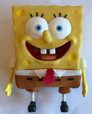 Spongebob Squarepants Vintage 2000 Viacom Plastic Water Squirt Toy (rare) 7 " Tall