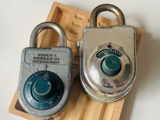 Sargent & Greenleaf 8077 And 8088 High Security Combination Padlocks Locks
