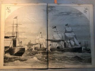 American Steamships 1854 Collin Line Ss Atlantic