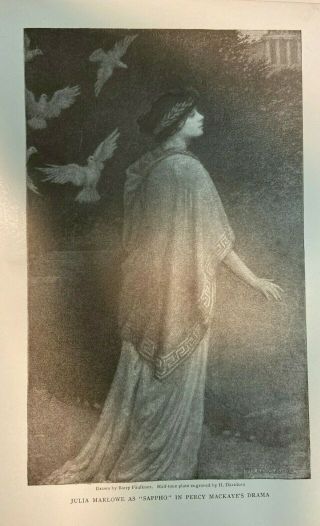 1906 Actress Julia Marlowe illustrated 2
