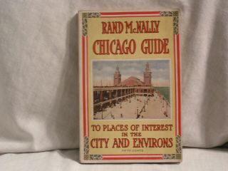 1919 Rand Mcnally Chicago Guide