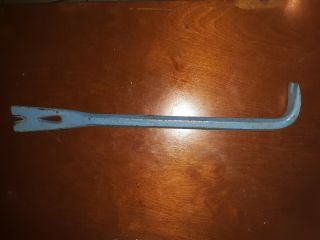 Stanley Handyman H - 818 Pry Bar Nail Puller Tool 18 " Made In Usa