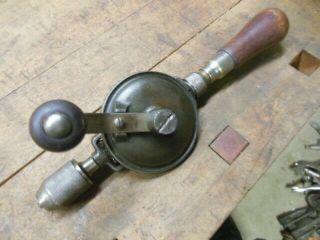 Vintage Yankee North Bros 1530 Ratcheting Hand Drill Old Boring Tool