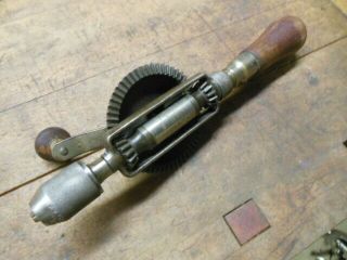 vintage Yankee North Bros 1530 ratcheting hand drill old boring tool 3