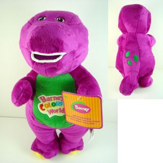 Barney The Dinosaur 28cm Sing I Love You Song Plush Soft Toy Doll,  Charm