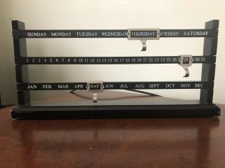 Vintage Looking Perpetual Calendar From Pottery Barn