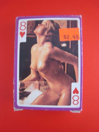 . Playing Cards - 1950 ' s Risque Pin - Ups -  Showgirls . 2