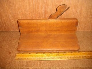 T970 Wood Molding Plane 1/4 Round With Factory Made Guide A.  E.  Baldwin 1/4 "