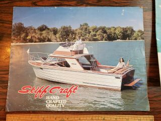 Vintage Skiffcraft Skiff Craft Henry Boats Boat Brochure Full Color